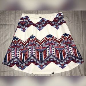 NWOT Aztec Design Skirt